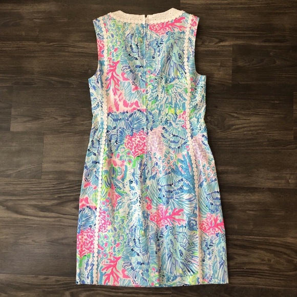 RELISTING AVAILABLE SIZE 00 Lilly Pulitzer | Mila Stretch Shift | Sink or Swim - Picture 5 of 12